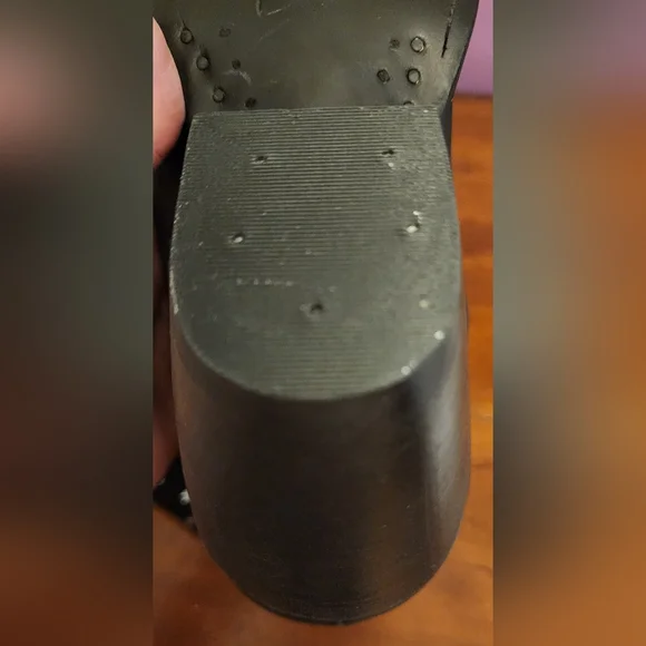 John Fluevog Autry Kay Tall Western Boots in Black Stars - Picture 8 of 13